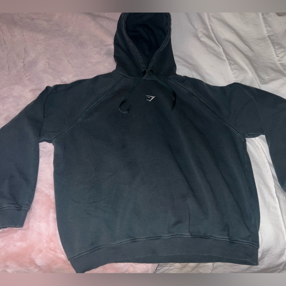 Gym shark Olive green Hoodie